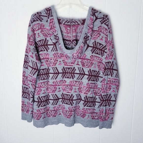 AE Outfitters Baja Southwestern Hooded Sweater - Picture 4 of 11